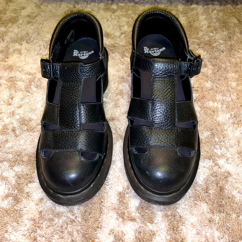 RARE Dr. Martens Baby Open T- Strap